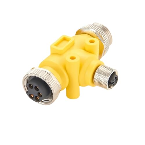 Distributeur en T 5 broches étanche IP67 connecteur 7/8 vers M12
