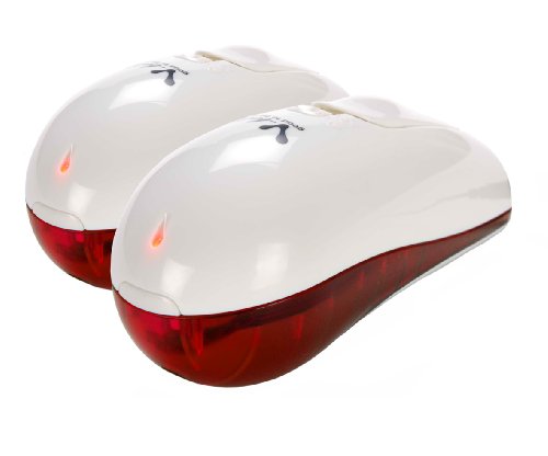 Tecnovita accu-vibratiehalter V-Bell, wit, YV05