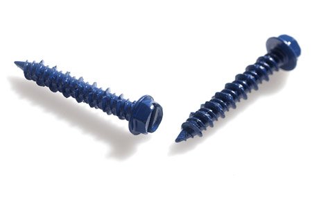 TapKing Concrete Screw Hex Head 1/4" Diameter x 1 3/4" Length (Pack of 100)