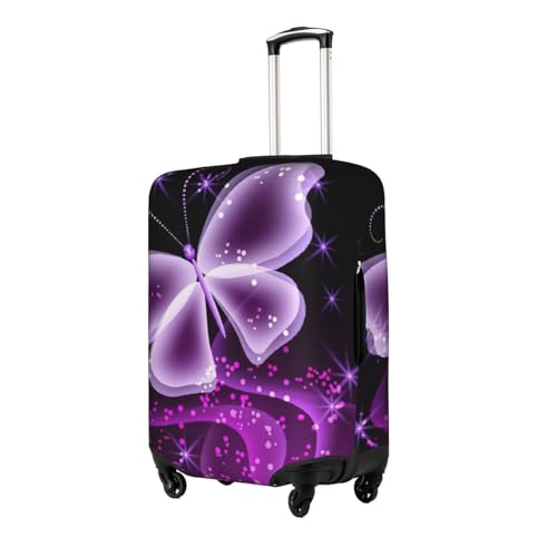Housse de protection pour valise extensible motif papillon L - 2