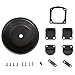 Whale AK3706 Gusher® 10 Manual Pump Neoprene Parts Service Kit, Replacement Parts Black