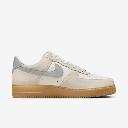 Image of Nike Air Force 1 '07 LV8 Men's Shoes (FQ8714-002, Phantom /Gum Yellow /Summit White /Light Smoke Grey)