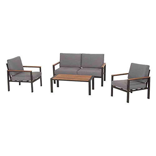 Preisvergleich Produktbild Siena Garden Tineo Loungeset, Natur