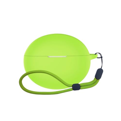 Image of WELCROS Soft Silicone Protective Case Cover for OnePlus Buds 4 (Lanyard Matcha)