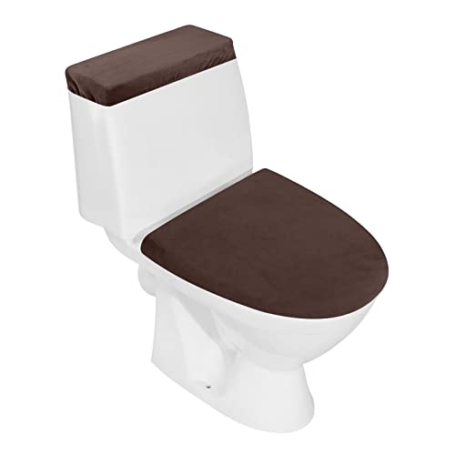 Opiniones y reviews de Tapa de tanque de baño para comprar hoy. 32 Funda de terciopelo elástico para tapa de inodoro y tapa de tanque de inodoro, juego de tapa de inodoro súper suave, felpa de terciopelo de lujo, con parte inferior elástica...