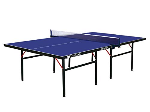 SKY LAND Professional Table Tennis Table Ping Pong Table Blue Em-8004