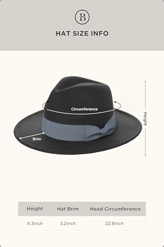 Image of BABEYOND 1920s Gatsby Panama Fedora Hat Cap for Men Gatsby Hat for Men 1920s Mens Gatsby Costume Accessories