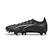 PUMA Men's Ultra 5 Pro Firm, Artificial Ground Soccer Cleats Sneaker, Black White, 9