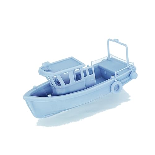 Bateau de pêche HO 1:87 pour paysage ferroviaire Outland Models
