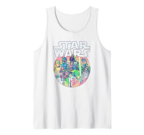 Star Wars Neon Force Tank Top - Réveillez le Jedi qui est en vous cet été