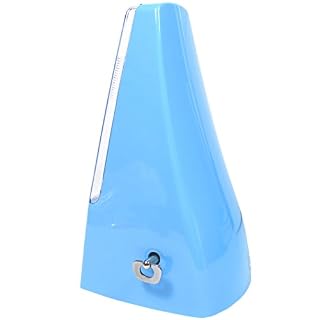 keepdrum gmpl BL Métronome mécanique avec cloche aufziehbar Bleu - Les Beatles, Paul McCartney, John Lennon, RIngo Starr, George Harrison keepdrum gmpl BL Métronome mécanique avec cloche aufziehbar Bleu – Image 3