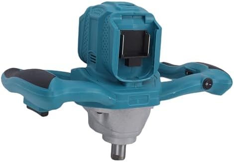 ZAICOLER Electric Ice Auger, 100 to 800RPM 6 Speed Adjustable 1200N.m Torsion Cordless Post Hole Digger Power Head with Ergonomic Handle & Connection Rod for BL1830B BL1840B BL1850B