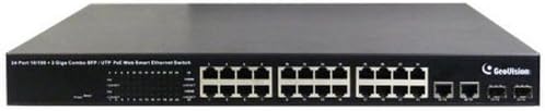 Geovision GV-POE2401 24-Port Fast Ethernet Managed PoE Switch