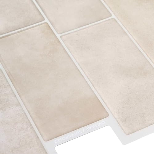 Azulejos de baño autoadhesivos para renovar la pared del hogar sin obras 5