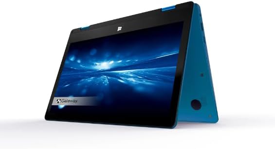 Miniatura 5 de Gateway Computadora portátil 2 en 1 con pantalla táctil de 11.6", Intel Celeron N4020, 4 GB de RAM, 64 GB HD, Windows 11, azul