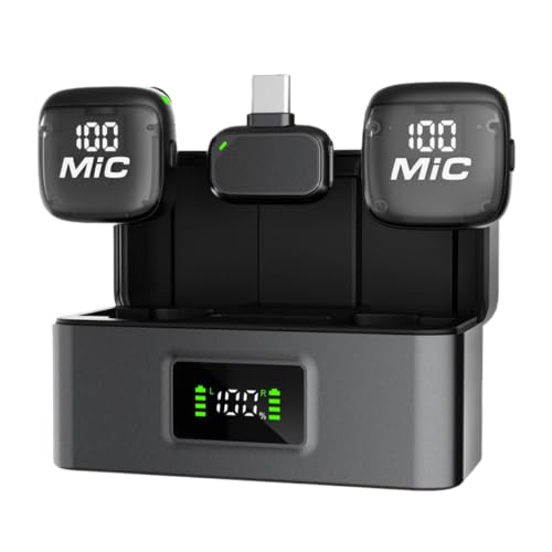 String Swing Wireless Microphone, AI Noise Cancelling, iOS & Android | 30H Battery Backup, 98 ft Wireless Range, Built for YouTube & Vlogging