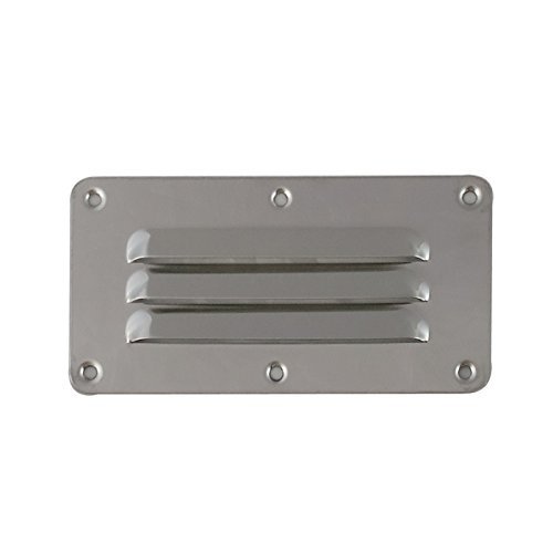 White Water Stamped Louvered Vent (7723S - 9” x 4-1/2”)