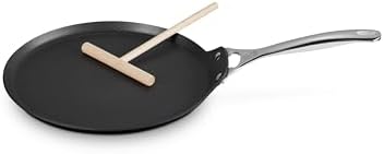 Le Creuset Toughened Nonstick PRO Crepe Pan with Rateau, 11"