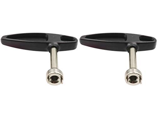 LBY 2-Pack Golf Shoe Spike Wrench Tool - Two-Pin Stainless Steel Cleat Wrench with ABS Handle for Removal, Adjustment, and Replacement - Image 6