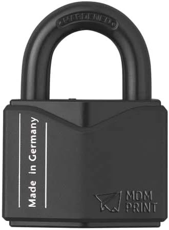 Padlock, Keyed Different, Standard Shackle, Square Hardened Steel Body, Hardened Steel Shackle