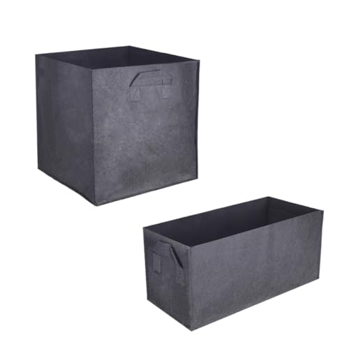 DECOMELODY 2 Piezas Bolsa De Cultivo De Plantas Rejilla De Jardín Muro De Jardín Bolsas De Plantas Bolsas Bolsa De Cultivo Colgante Vertical Bolsas De Cultivo Jardín Inteligente Black