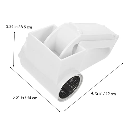 Rallador Rotatorio Manual IMIKEYA Blanco Acero Inox miniatura 7