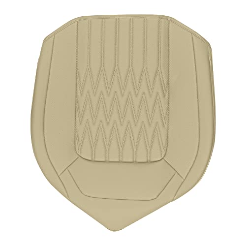 Huidasource Front Car Seat Bottom Covers 2 Pack, Anti-Slip Leather Bottom Car Seat Cushion Covers, Car Seat Protector For Front Seats, Universal Fit For Most Cars Sedan Suv Pickup Truck (Beige) #TOP6