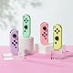 Nintendo Switch-Konsole Neon-Rot/Neon-Blau & er-Set Pastell-Lila/Pastell-Grün