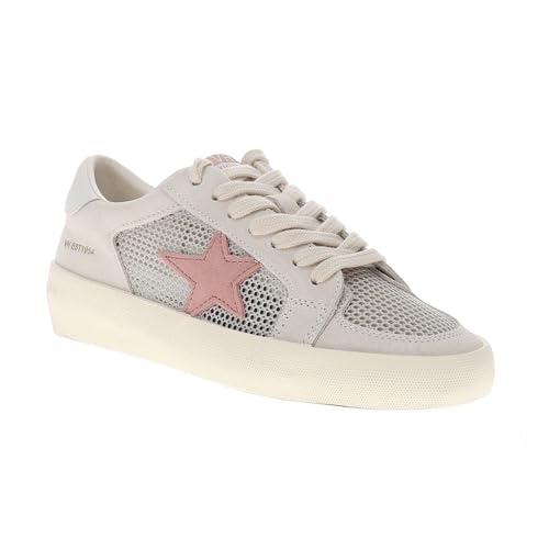 VINTAGE HAVANA Womens Reflex Cut Out Lace Up Platform Sneakers Shoes Casual - Pink, White2