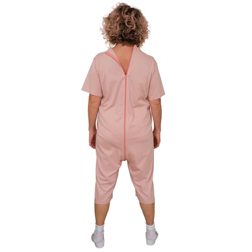 Pyjama combinaison gériatrique Ferrucci de qualité supérieure pour senior - 3