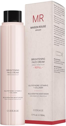Codeage Maison Rouge Brightening Face Cream Refill Glutathione Cr...