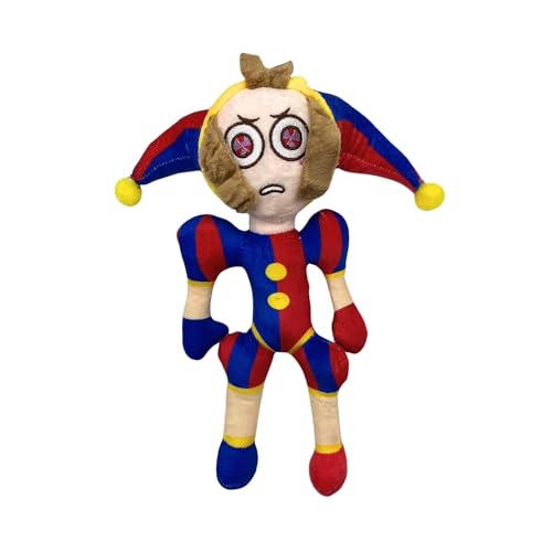 Vicyol S&D Peluche de circo digital. Boneco de peluche Pomni de Amazing Digital Circus. Brinquedo de presente infantil para meninos e meninas.