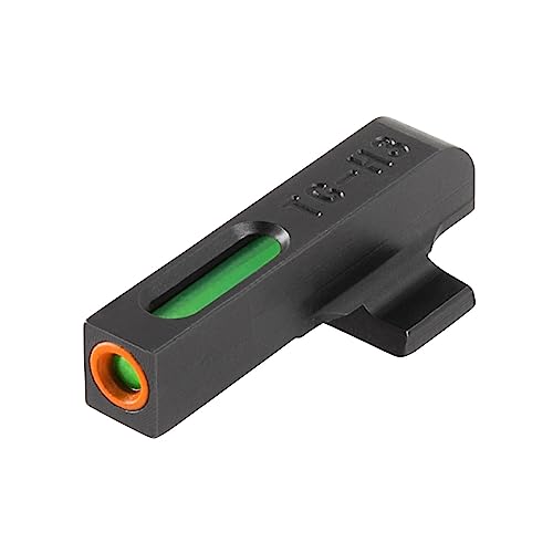 Image of Truglo TFX PRO Handgun Sight, Glowing Shock Proof Tritium and Fiber Optic Night Sight for Handguns, Compact, Durable, and Snag Free Sight