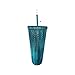 Starbucks 2023 Blue Chrome Studded Venti 24oz Tumbler with Straw