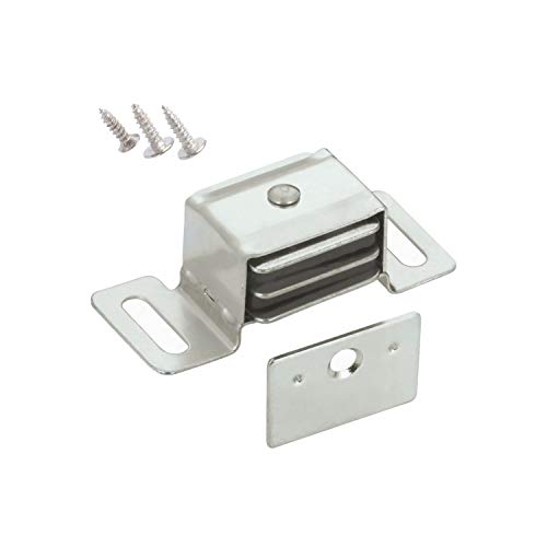 10 Pack Rok Hardware Double Side Strong Magnetic Catch Latch Cabinet Closet Drawer Doors