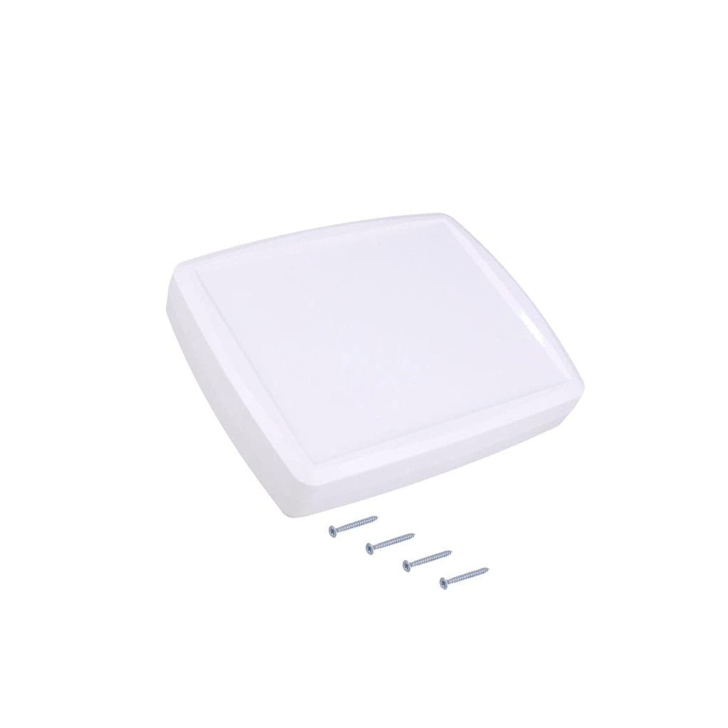 Boîtier universel Kradex Z124B-ABS en plastique blanc de dimensions 144x184x38mm pour montages