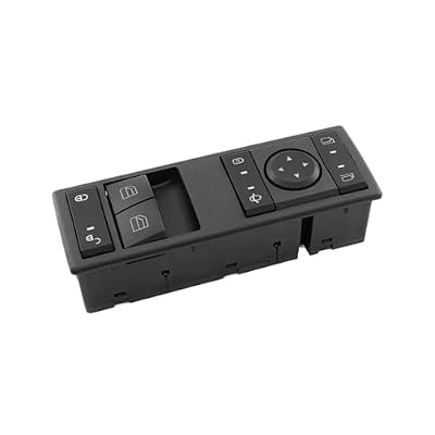 Front Left Driver'S Side Power Window Control Switch Compatible For Mercedes Benz Actros MP4 A9605450813 Truck Door Operation Panel