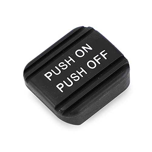 Topteng Car Emergency Parking Brake Pedal Pad Cover 47120S0X003 for Acura CL 2001-2003, TL 1999-2003, for Honda Pilot 2003-2008