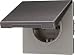 Produktbild Jung AL 1520 KIKL AN Schuko Steckdose 16 A 250 V mit Berührungsschutz und Klappdeckel Serie LS anthrazit