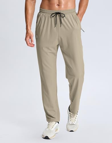 G Gradual Men's Lightweight Pants with 3 Zipper Pockets Athletic Workout Sweatpants Quick Dry Running Hiking Pants for Men2