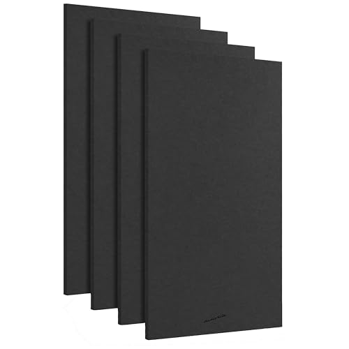 AudioSilk Acoustic Panels, 4 Pack ROOM KIT, Large, 46" x