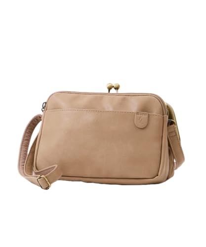 Natural Vintage ｼｮﾙﾀﾞｰﾊﾞｯｸﾞ お財布機能付き ヴィンテージ 自立 がま口