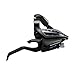 Shimano 5385 Rapid-Fire - Palanca de Mando para Freno (7 velocidades, con indicación de Marcha para Frenos V-Brake, Derecho), Color Negro