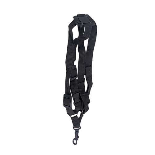 GOOHOCHY Djustable Sax Harness Ga153 Universal Fit for Saxophones Comfortable Shoulder Neck Support Simple to Install/remove