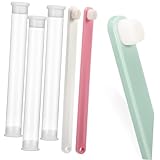 TOYANDONA 3pcs Pet Oral Care Dog Cat Toothbrushes Soft Bristles Small Head Cleaning for Small Dogs Cats