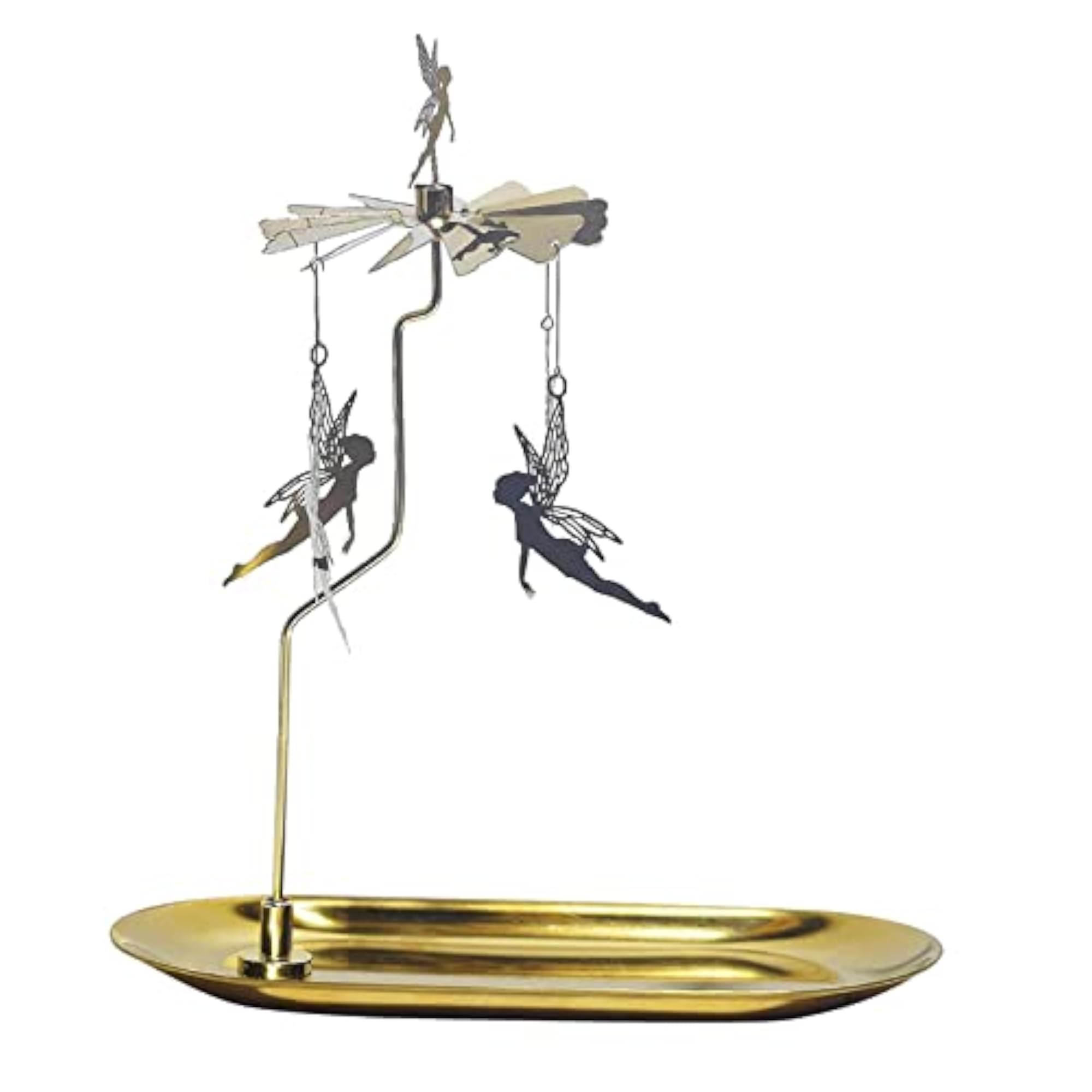 MYADDICTION Rotary Spinning Tea Light Candle Holder