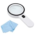 🔍Hochleistungs Vergrößerung -- Diese Lupe bietet eine 30-fache Vergrößerung und würde jemandem mit Sehbehinderung helfen, besser zu sehen.Die Lupe wird in Bezug auf die Augen verwendet, die für einen längeren Gebrauch nicht geeignet sind. Bitte denken Sie daran, sich nach Gebrauch auszuruhen.