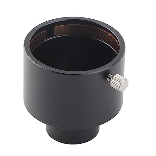 TOPINCN Adaptateur D'oculaire de Télescope en Métal de Haute qualité de 1,25 "à 2" avec Anneau en Laiton, Raccord D'anneau de Compression pour Adaptateur de Montage de Télescope de 1,25 "pour