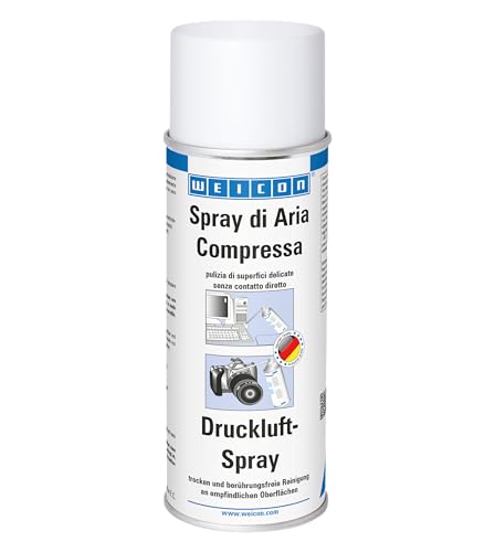 Weicon 11653400 Leak Detector Spray 400 ml Thick Liquid Easy to find leaks on pressure lines Oxygen Co2 Foam-forming Non-flammable