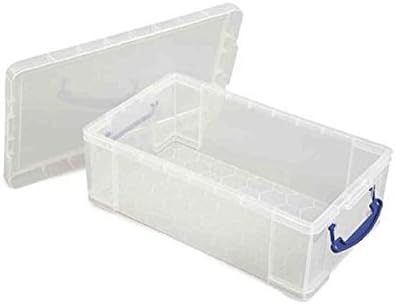 Really Useful 12 Litre Box -Clear x 2
